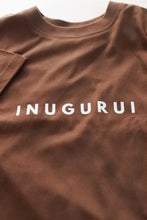 画像をギャラリービューアに読み込む, 【ご予約受付】INUGURUI /  Tシャツ ダークブラウン
